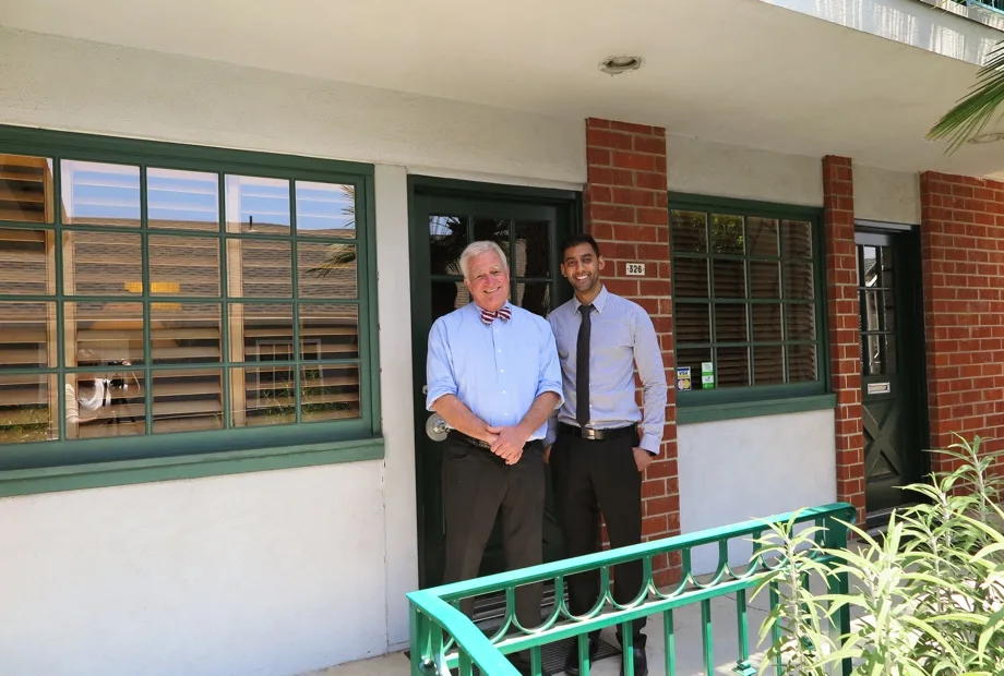 Dr. Wayne Cox and Dr. Krutav Patel — Claremont dental legacy