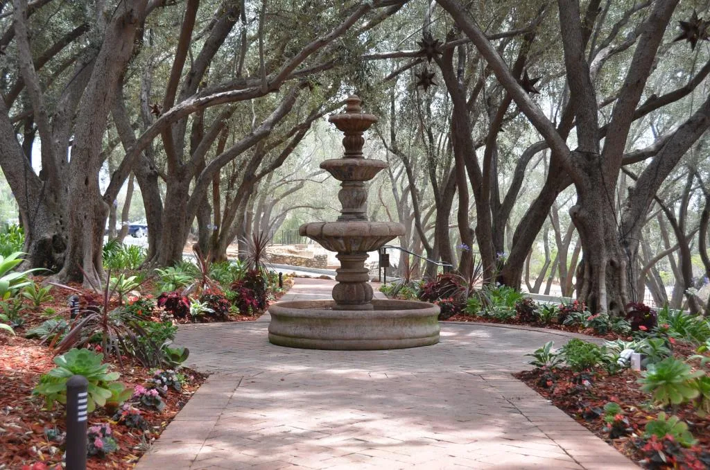 City of Claremont fountain — our neighborhood