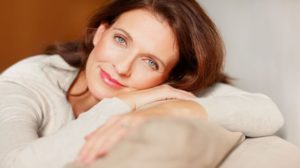 smiling relaxed woman for cerec