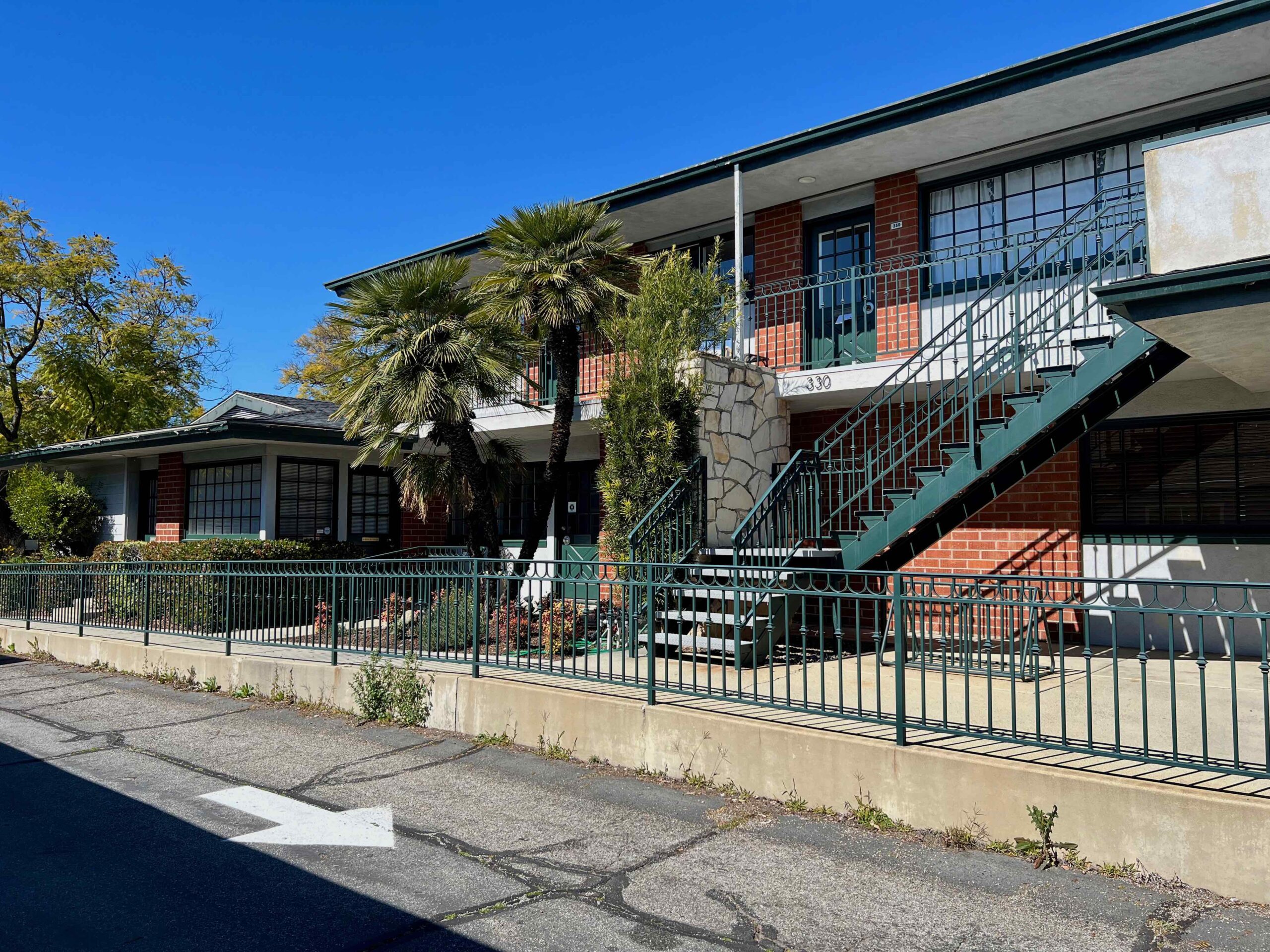 exterior of building with stairs